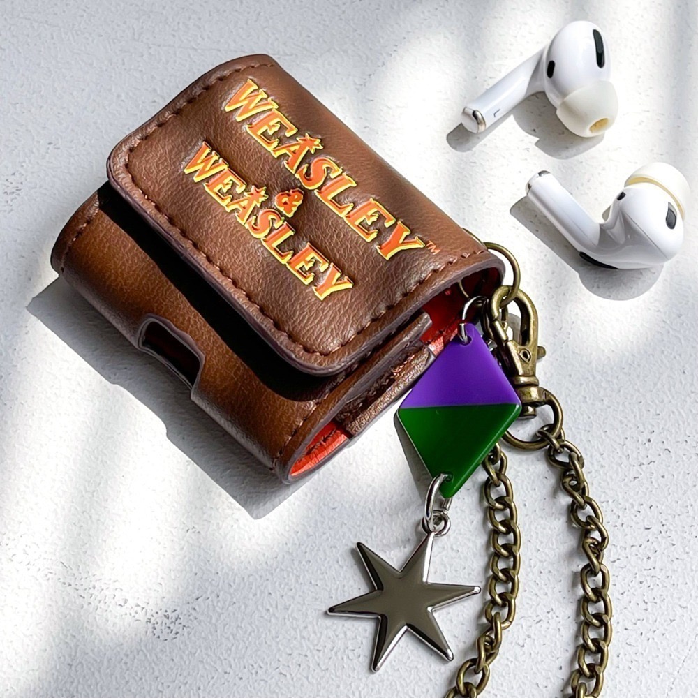 Harry Potter × Flapper AirPods Pro皮革保護套 藍芽耳機收納包 哈利波特-細節圖4