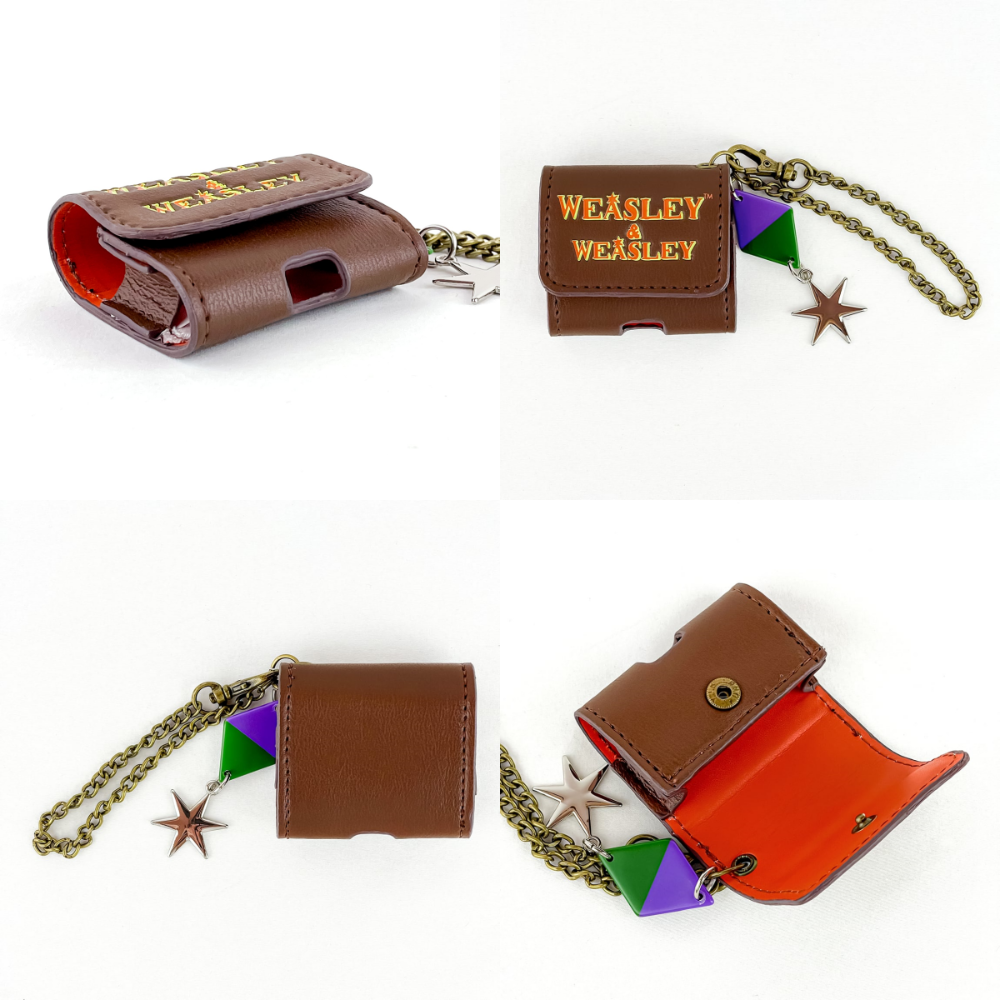 Harry Potter × Flapper AirPods Pro皮革保護套 藍芽耳機收納包 哈利波特-規格圖11