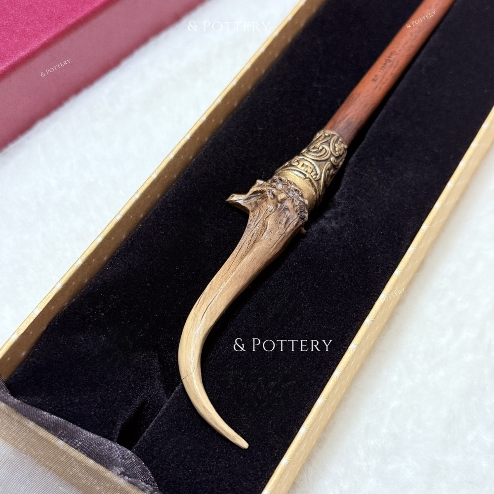 Fantastic Beasts × Noble Collection 怪獸與牠們的產地角色魔杖 紐特、蒂娜、奎妮-細節圖2