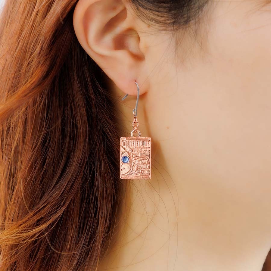 🇯🇵日本 Mahou Dokoro 露娜七彩迷幻眼鏡+謬論家耳環 夾式 針式 哈利波特 HarryPotter-細節圖8