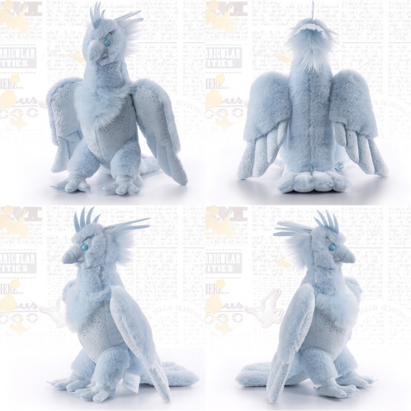 Harry Potter × Noble Collection 護法咒形態動物玩偶 填充娃娃 哈利波特周邊-規格圖1