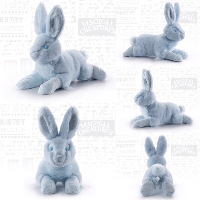 Harry Potter × Noble Collection 護法咒形態動物玩偶 填充娃娃 哈利波特周邊-規格圖1