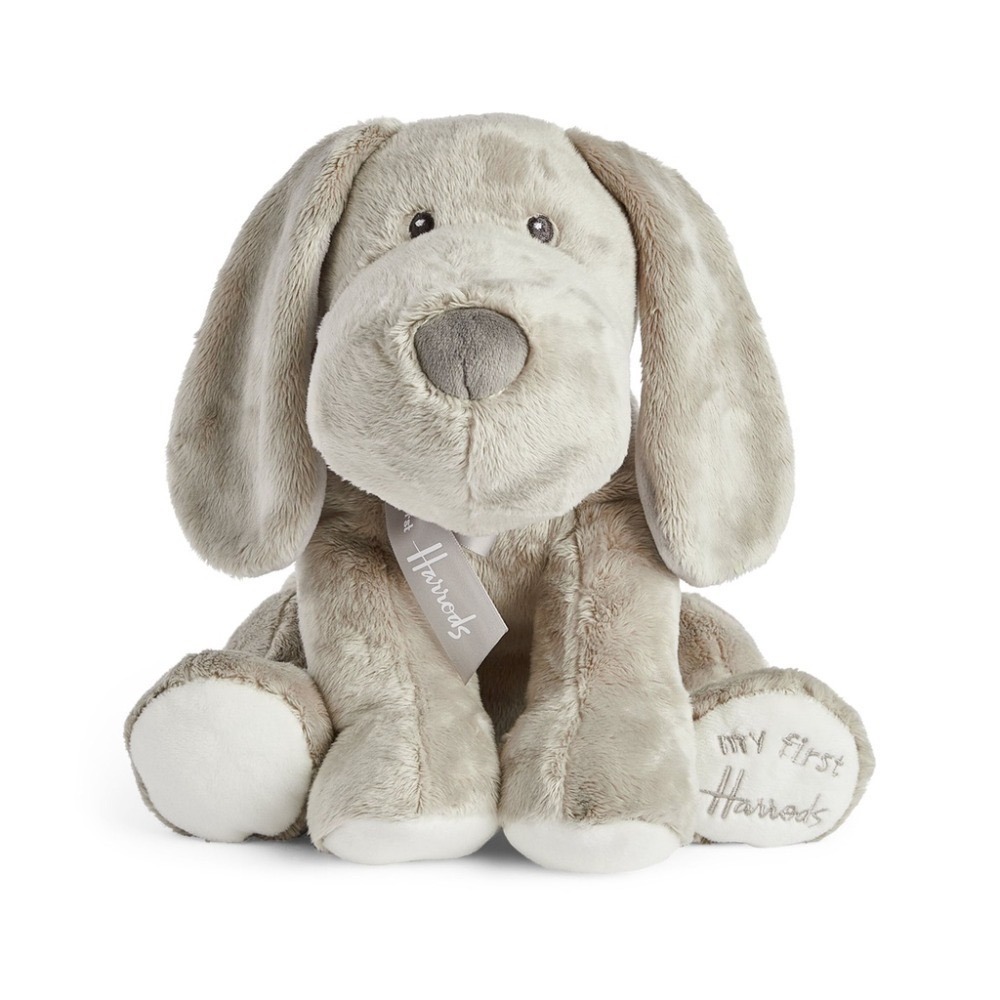 🇬🇧英國 Harrods 哈洛德My First系列動物玩偶 白熊、小狗、大象 絨毛娃娃-規格圖2