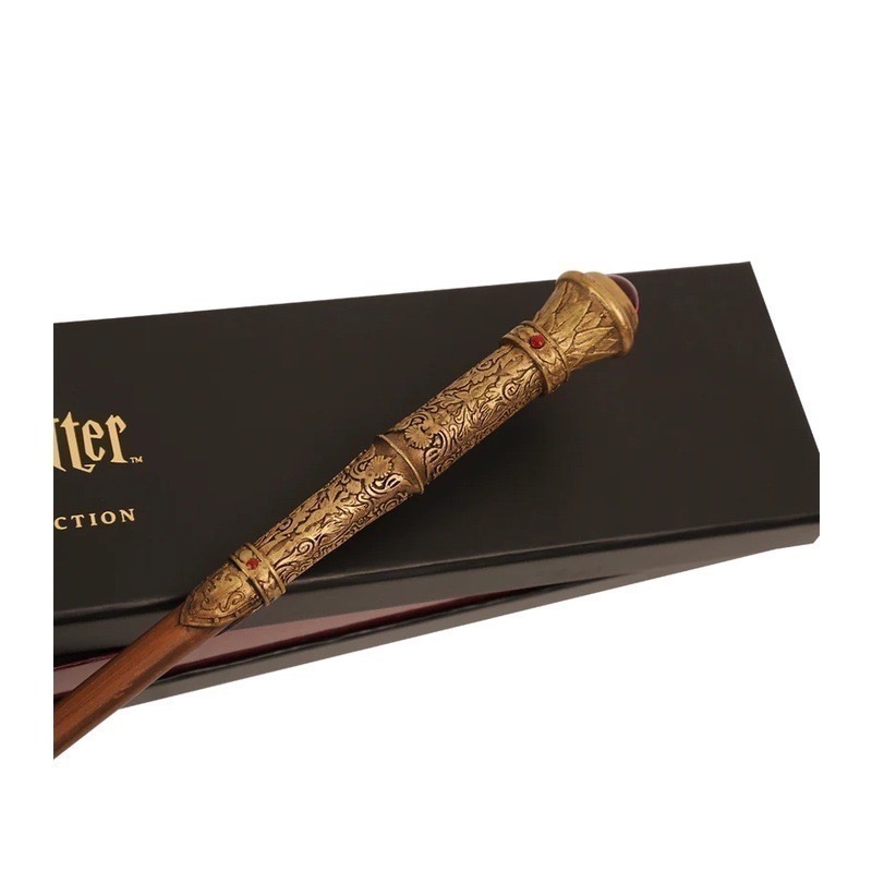 🇬🇧倫敦影城 哈利波特慶典版魔杖 Harry Potter 時光器、魔法生物、學院創始人遺物、火盃-規格圖6