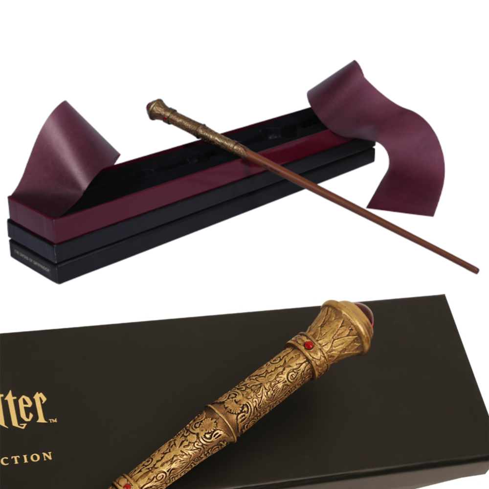 🇬🇧倫敦影城 哈利波特慶典版魔杖 Harry Potter 時光器、魔法生物、學院創始人遺物、火盃-規格圖9
