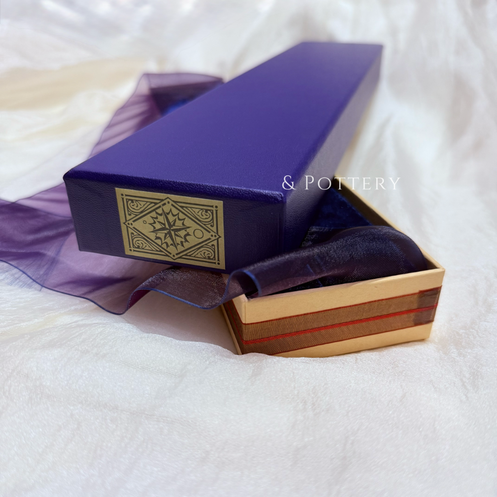 Harry Potter × Noble Collection 哈利波特角色魔杖-奧利凡德盒裝版 哈利 妙麗 榮恩 露娜-細節圖6