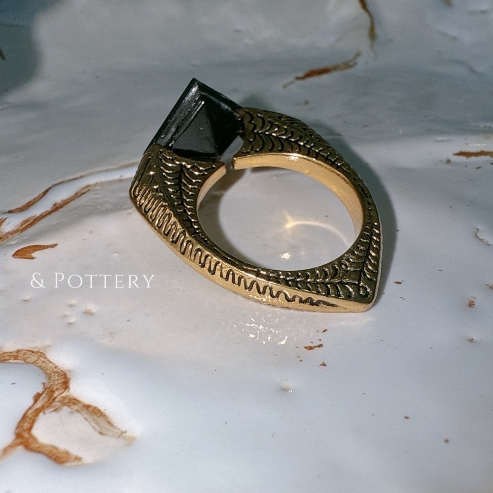 Harry Potter × Noble Collection 重生石戒指 復活石戒指 哈利波特周邊-細節圖6