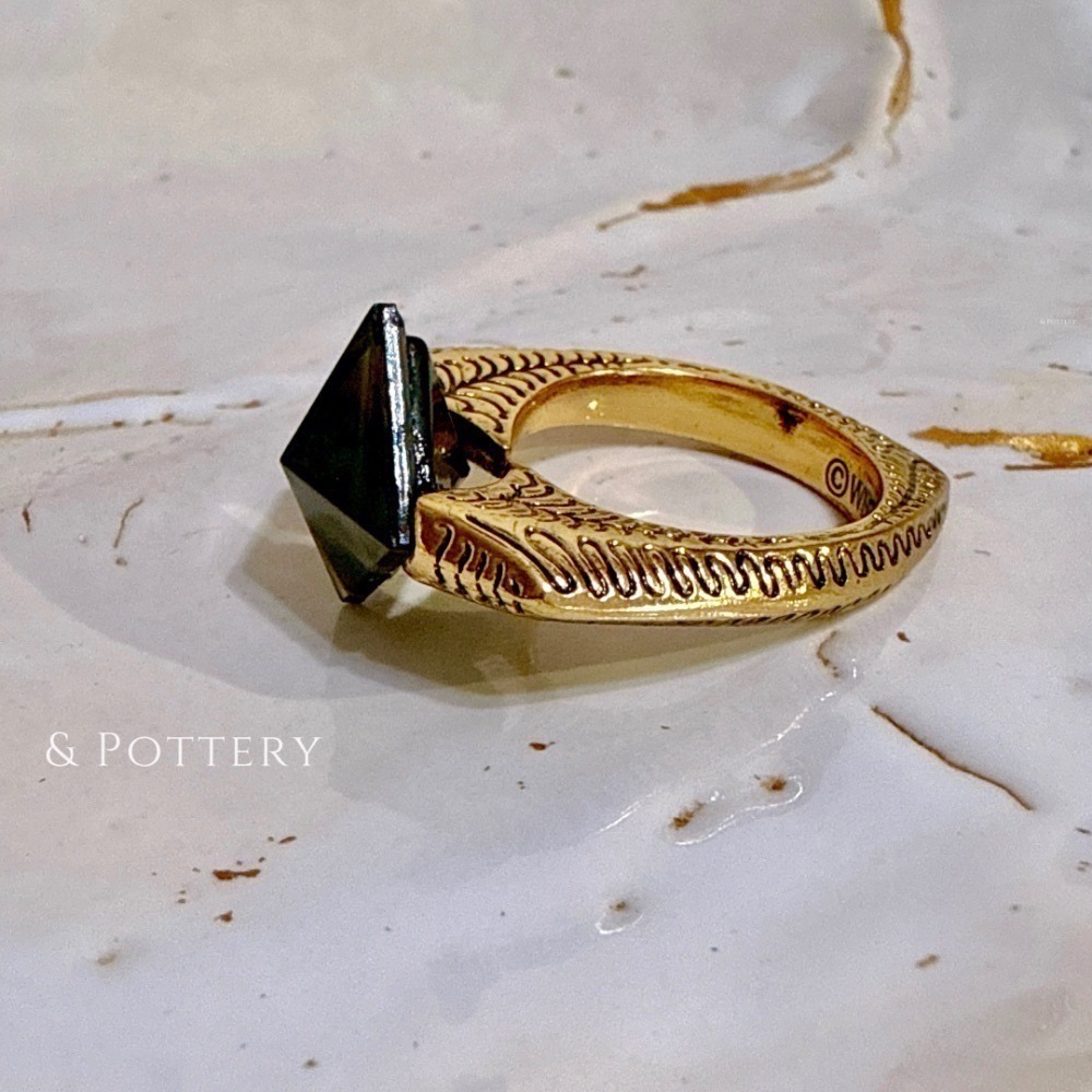 Harry Potter × Noble Collection 重生石戒指 復活石戒指 哈利波特周邊-細節圖8