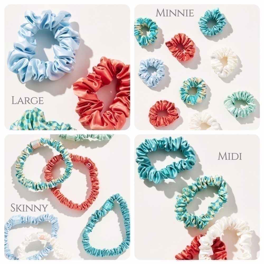 🔥現貨+預購 🇦🇺澳洲 slip 真絲髮圈【盒裝】細/迷你 款式齊全✨不傷髮 大腸髮圈 絲綢貴婦髮圈-細節圖2