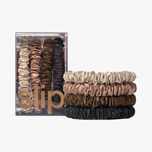 🔥現貨+預購 🇦🇺澳洲 slip 真絲髮圈【盒裝】細/迷你 款式齊全✨不傷髮 大腸髮圈 絲綢貴婦髮圈-規格圖6