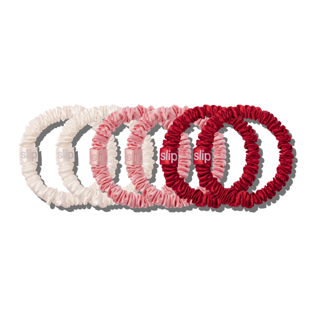 🔥現貨+預購 🇦🇺澳洲 slip 真絲髮圈【盒裝】細/迷你 款式齊全✨不傷髮 大腸髮圈 絲綢貴婦髮圈-規格圖6