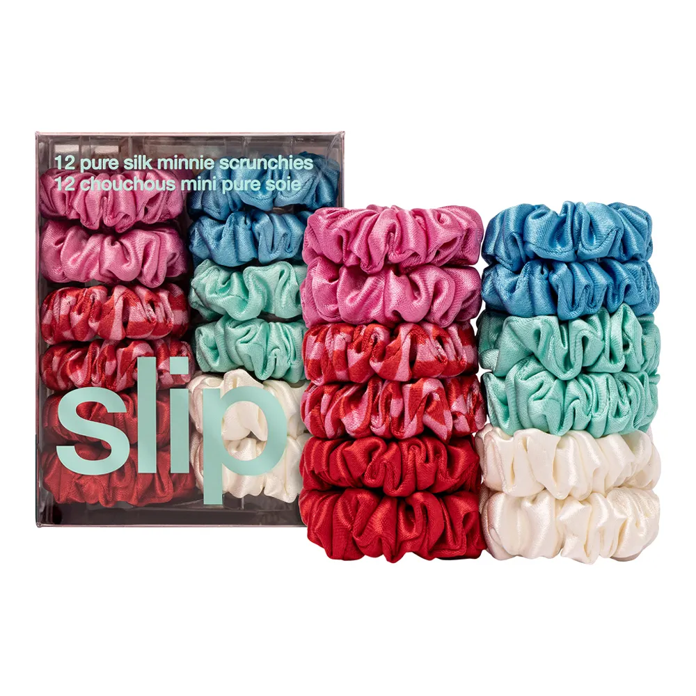 🔥現貨+預購 🇦🇺澳洲 slip 真絲髮圈【盒裝】細/迷你 款式齊全✨不傷髮 大腸髮圈 絲綢貴婦髮圈-規格圖6