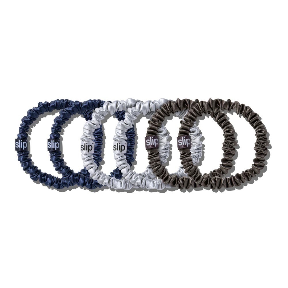 🔥現貨+預購 🇦🇺澳洲 slip 真絲髮圈【盒裝】細/迷你 款式齊全✨不傷髮 大腸髮圈 絲綢貴婦髮圈-規格圖6