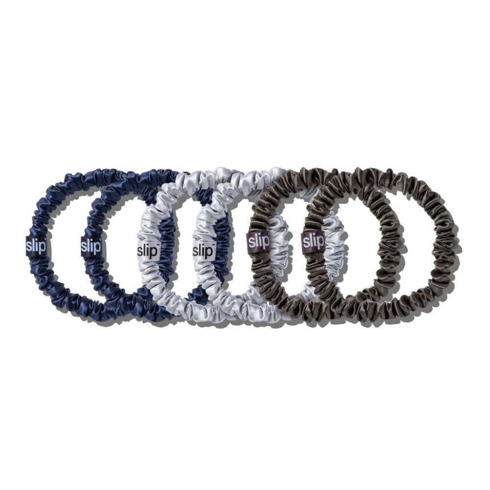 🔥現貨+預購 🇦🇺澳洲 slip 真絲髮圈【盒裝】細/迷你 款式齊全✨不傷髮 大腸髮圈 絲綢貴婦髮圈-規格圖6