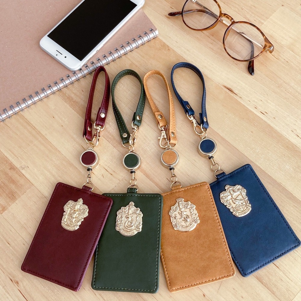 Harry Potter × Flapper 學院徽章伸縮通勤票卡夾/證件夾 哈利波特聯名周邊 霍格華茲-細節圖2