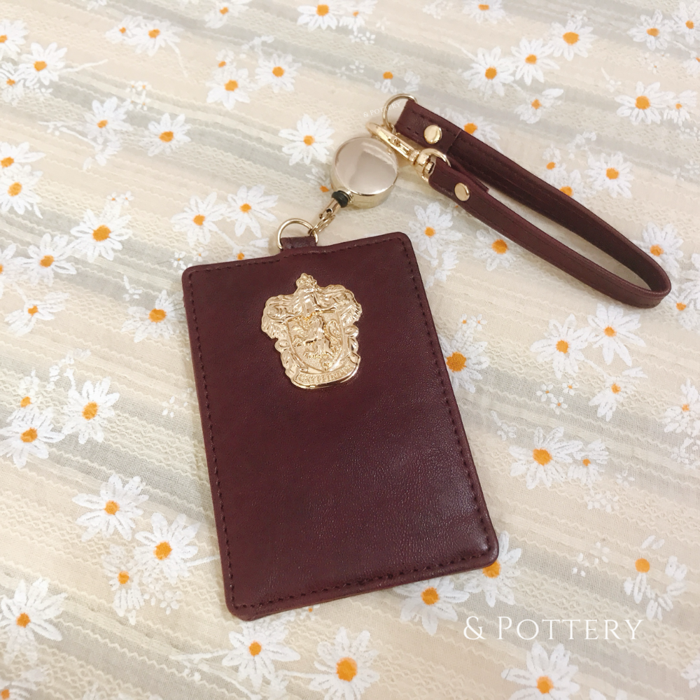 Harry Potter × Flapper 學院徽章伸縮通勤票卡夾/證件夾 哈利波特聯名周邊 霍格華茲-細節圖4