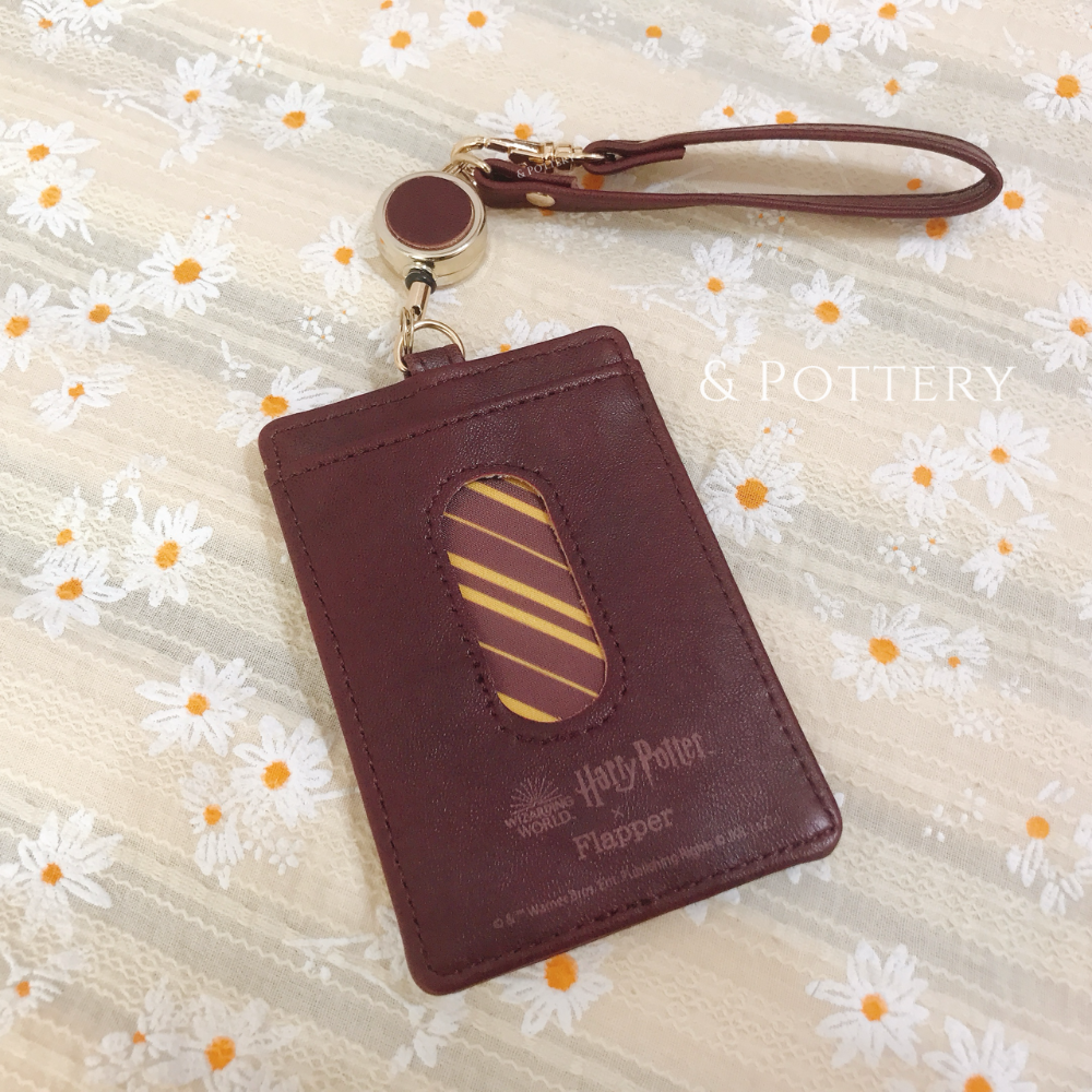 Harry Potter × Flapper 學院徽章伸縮通勤票卡夾/證件夾 哈利波特聯名周邊 霍格華茲-細節圖5