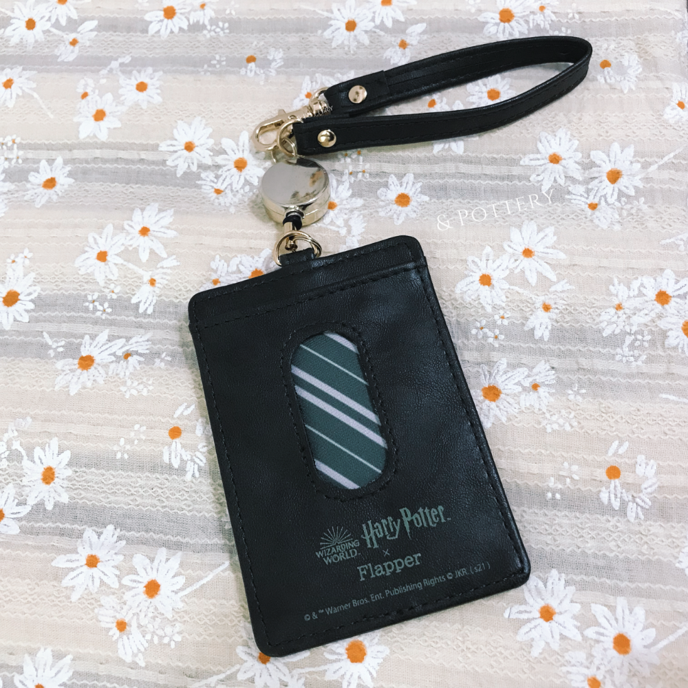 Harry Potter × Flapper 學院徽章伸縮通勤票卡夾/證件夾 哈利波特聯名周邊 霍格華茲-細節圖9