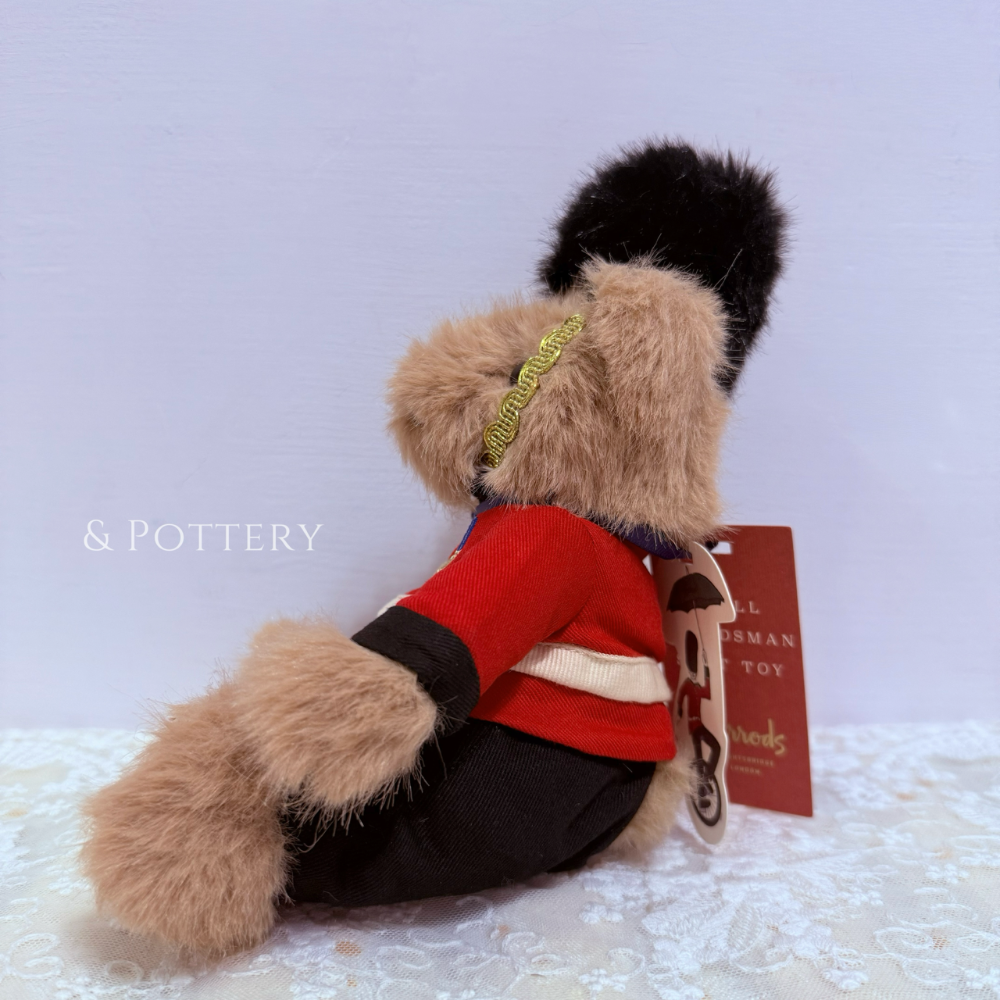 🔥現+預 🇬🇧英國 Harrods 哈洛德英倫經典泰迪熊玩偶 衛兵熊、衛士熊、警察熊、吹笛熊、英國國旗熊 絨毛娃娃-細節圖8