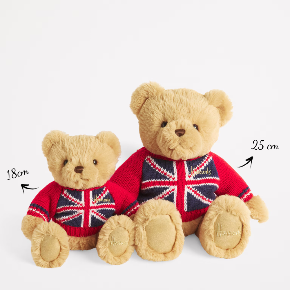 🔥現+預 🇬🇧英國 Harrods 哈洛德英倫經典泰迪熊玩偶 衛兵熊、衛士熊、警察熊、吹笛熊、英國國旗熊 絨毛娃娃-細節圖11