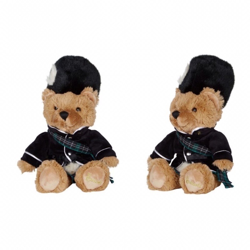 🇬🇧英國 Harrods 哈洛德英倫經典泰迪熊玩偶 衛兵熊、衛士熊、警察熊、吹笛熊、英國國旗熊 絨毛娃娃-規格圖11