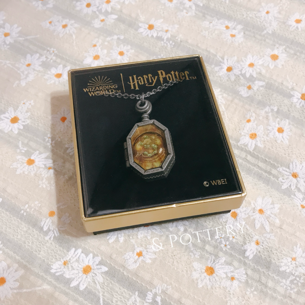 🇯🇵日本 Mahou Dokoro 史萊哲林的小金匣 項鍊 掛墜盒 墜飾盒 哈利波特 Harry Potter-細節圖6