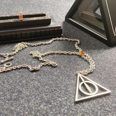 Harry Potter × Noble Collection 死神聖物符號項鍊 哈利波特 官方正版周邊