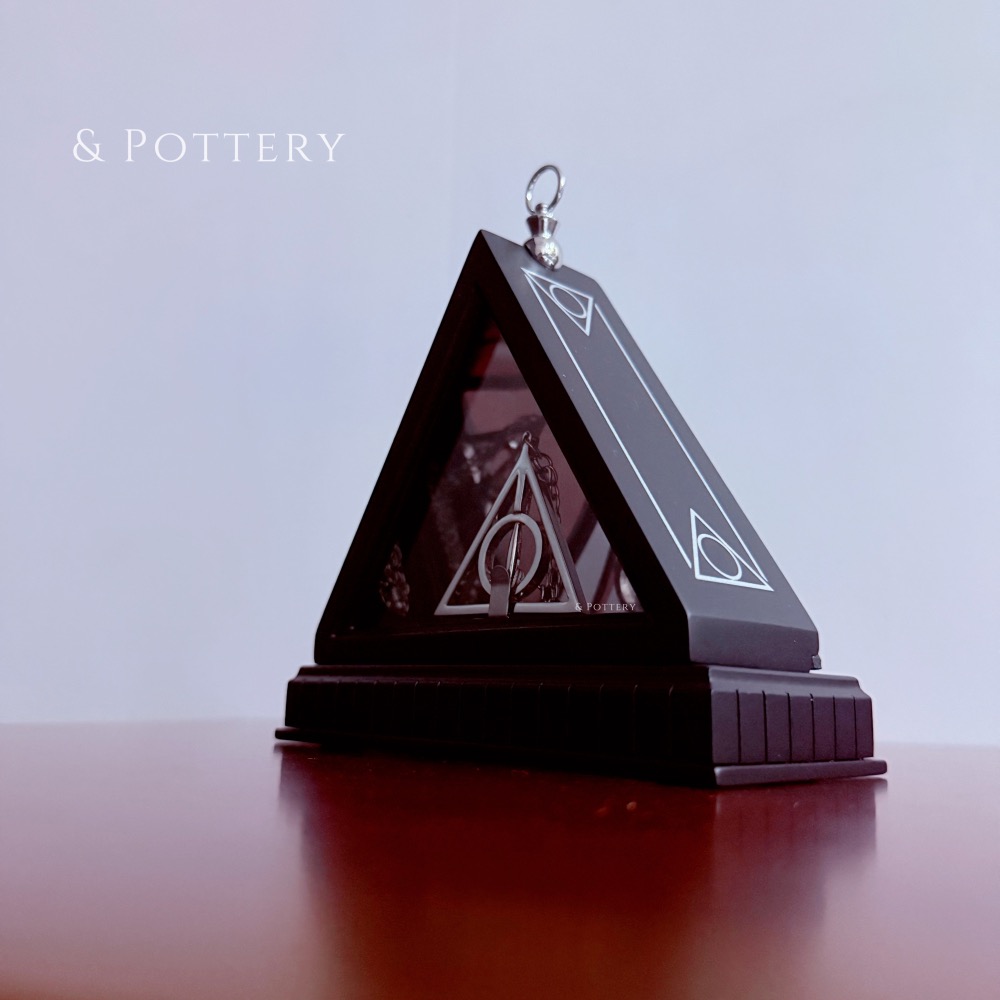🔥現貨 Harry Potter × Noble Collection 死神聖物標誌項鍊 哈利波特周邊 贊諾·羅古德-細節圖6