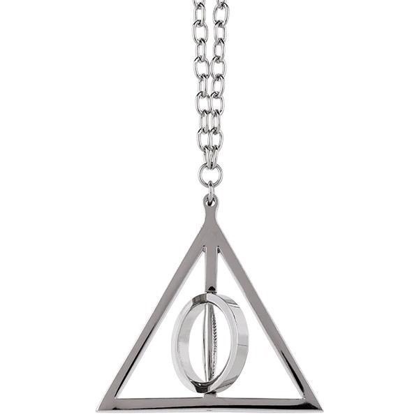 🔥現貨 Harry Potter × Noble Collection 死神聖物標誌項鍊 哈利波特周邊 贊諾·羅古德-細節圖11