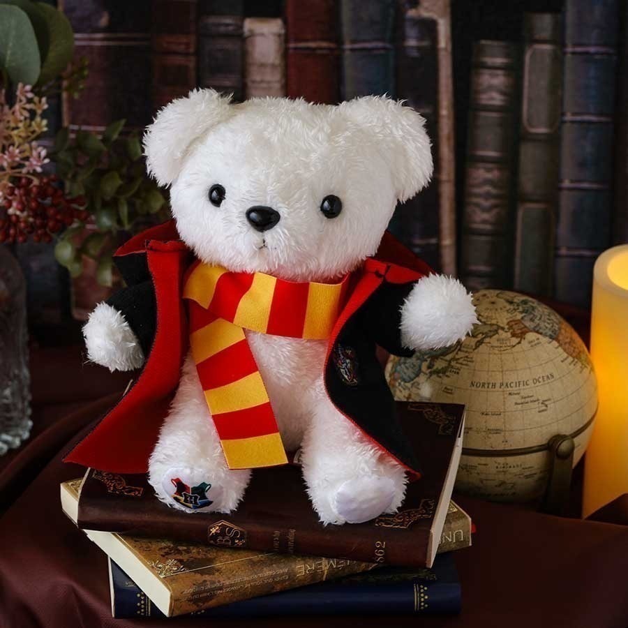 🇯🇵日本 Mahou Dokoro 學院泰迪熊玩偶 Harry Potter 哈利波特周邊 霍格華茲 絨毛娃娃-規格圖7