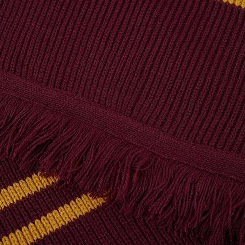 🇬🇧倫敦影城 學院條紋流蘇圍巾 Harry Potter 哈利波特周邊 霍格華茲-細節圖2