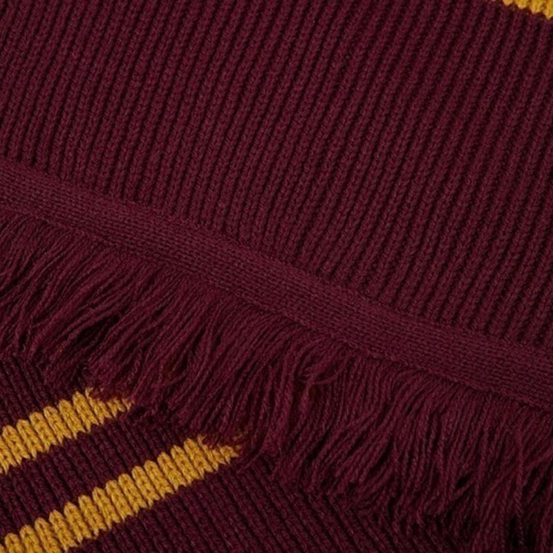 🇬🇧倫敦影城 學院條紋流蘇圍巾 Harry Potter 哈利波特周邊 霍格華茲-細節圖2