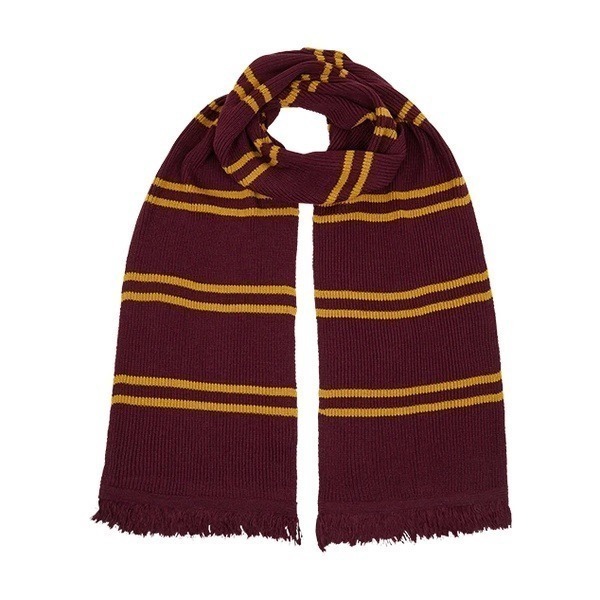 🇬🇧倫敦影城 學院條紋流蘇圍巾 Harry Potter 哈利波特周邊 霍格華茲-規格圖5