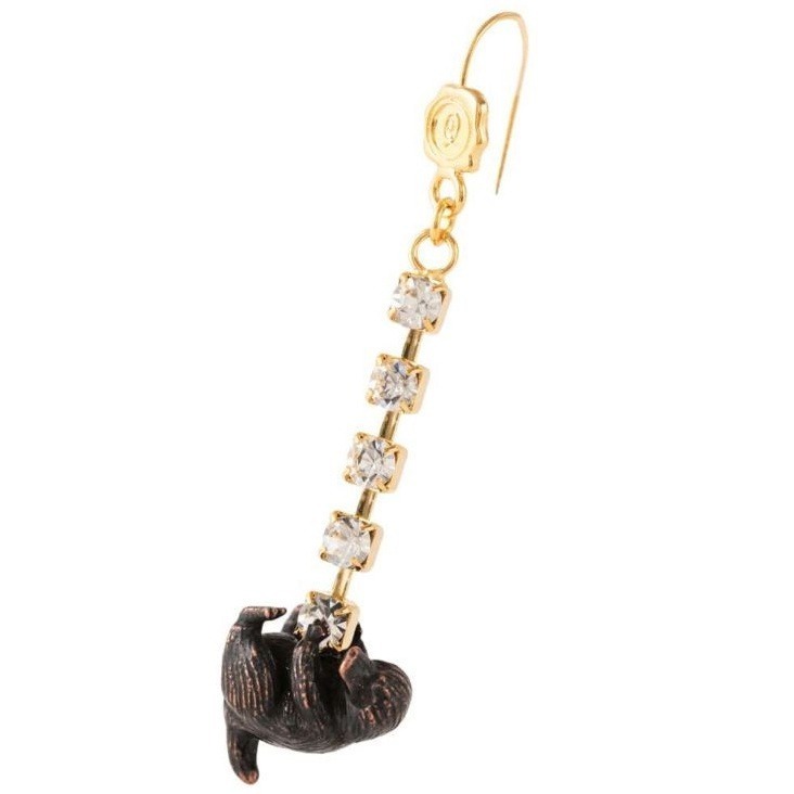 Fantastic Beasts × Q-pot. 玻璃獸耳環 針式、夾式 耳夾 怪獸與牠們的產地聯名-規格圖1