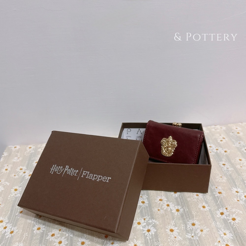 Harry Potter × Flapper 學院徽章三折皮革短夾 皮夾/錢包 哈利波特聯名周邊 霍格華茲-細節圖6