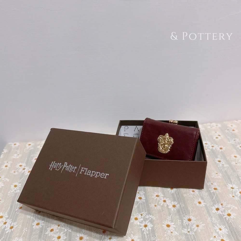 Harry Potter × Flapper 學院徽章三折皮革短夾 皮夾/錢包 哈利波特聯名周邊 霍格華茲-細節圖6