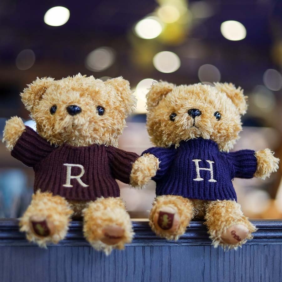 哈利熊+榮恩熊+雙子毛衣