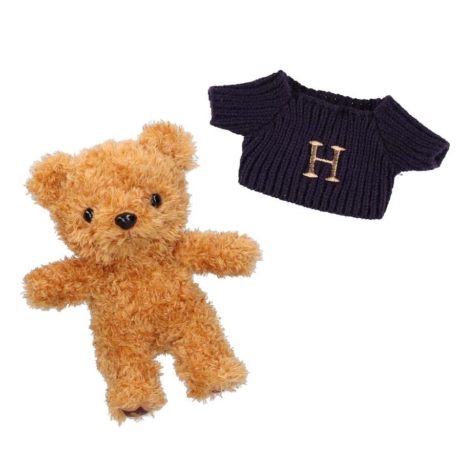 🇯🇵日本 Mahou Dokoro 哈利波特衛斯理毛衣泰迪熊玩偶 Harry Potter周邊 絨毛娃娃-規格圖4