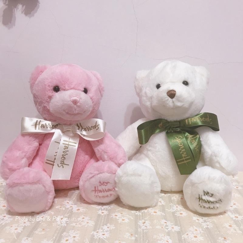 🇬🇧英國 Harrods 哈洛德我的泰迪熊玩偶 My Harrods Teddy 28cm 填充娃娃-細節圖2