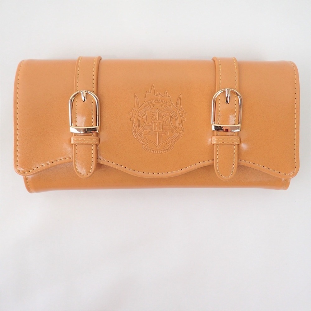 Harry Potter × Flapper 霍格華茲校徽、黑魔標記皮革長夾 哈利波特聯名周邊-規格圖4