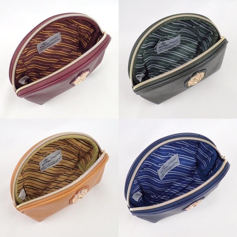 Harry Potter × Flapper 學院徽章拉鍊萬用包 化妝包/收納袋 哈利波特聯名周邊 霍格華茲-細節圖2