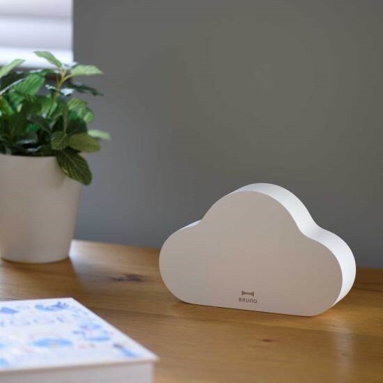 🇯🇵日本 BRUNO 雲朵造型LED電子時鐘 鬧鐘 BCA030-細節圖2