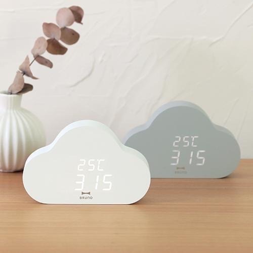 🇯🇵日本 BRUNO 雲朵造型LED電子時鐘 鬧鐘 BCA030-細節圖3