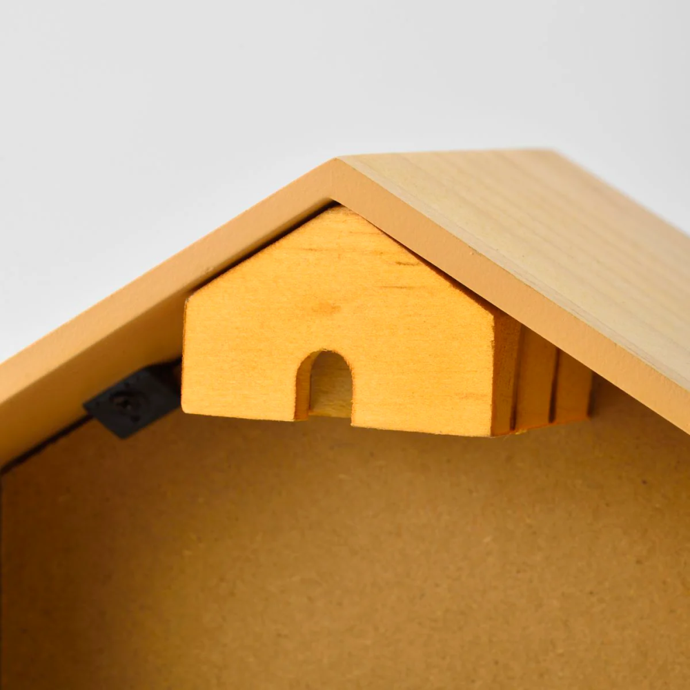 🇯🇵日本 BRUNO 木屋造型桌掛兩用時鐘 BCW042 BCA027 靜音時鐘 指針式時鐘 座鐘 掛鐘-細節圖6