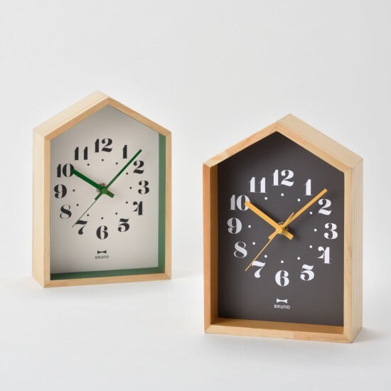 🇯🇵日本 BRUNO 木屋造型擺掛兩用時鐘 BCW042-WH 擺鐘 掛鐘-細節圖3