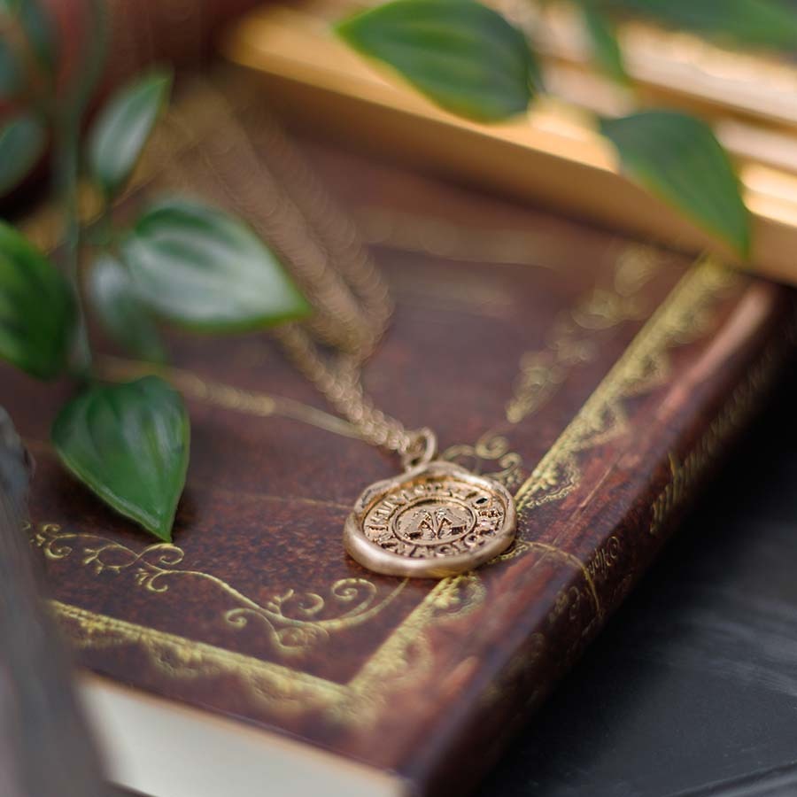 🇯🇵日本 Mahou Dokoro 英國魔法部封蠟多層項鍊、戒指 哈利波特 Harry Potter周邊-規格圖6