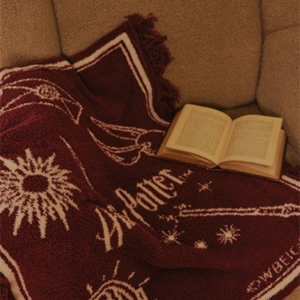 🇯🇵日本 Harry Potter × SNIDEL HOME 哈利波特針織毛毯 聯名周邊
