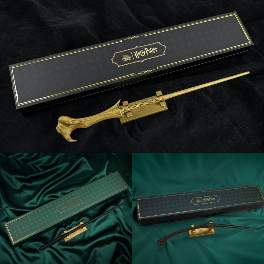 Harry Potter × Cinereplica 亞洲限定 哈利波特收藏家魔杖 哈利、妙麗、榮恩、鄧不利多-細節圖2