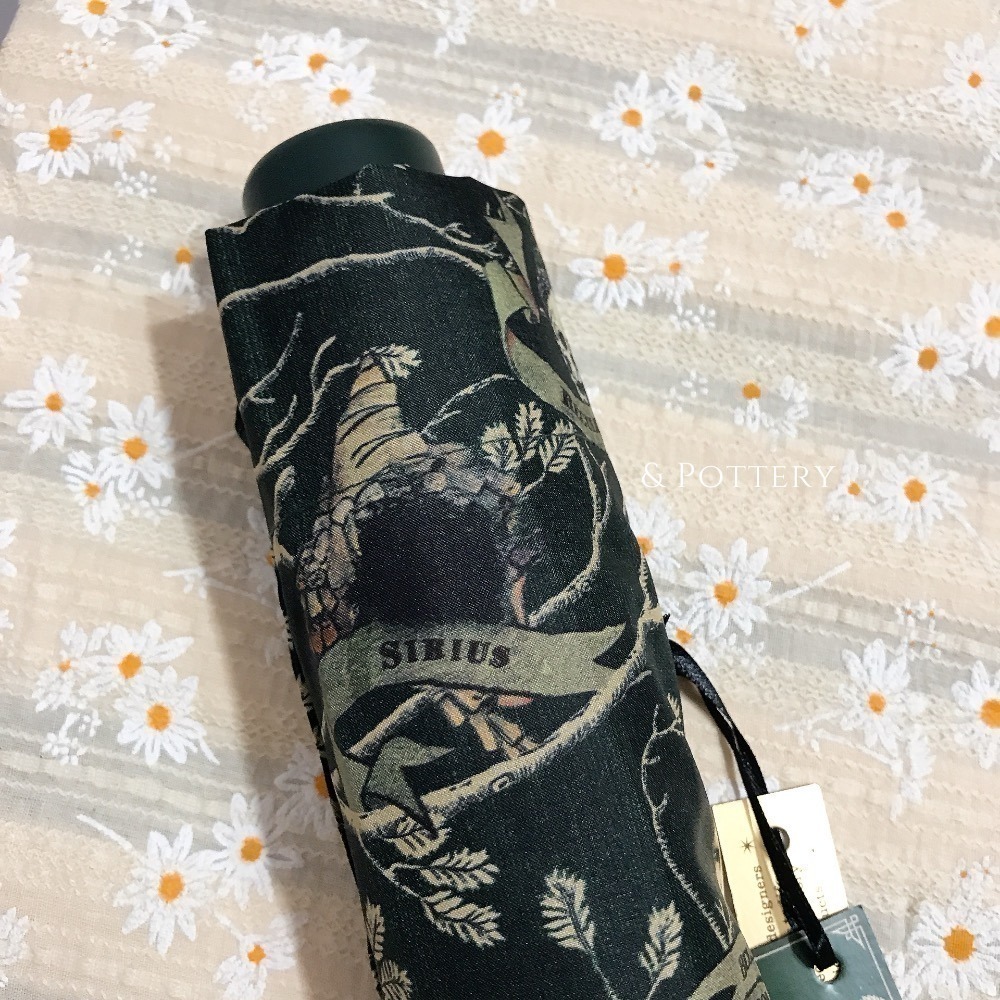 Harry Potter × MinaLima 布萊克家族樹掛毯折疊雨傘/陽傘 晴雨兩用 哈利波特-細節圖8