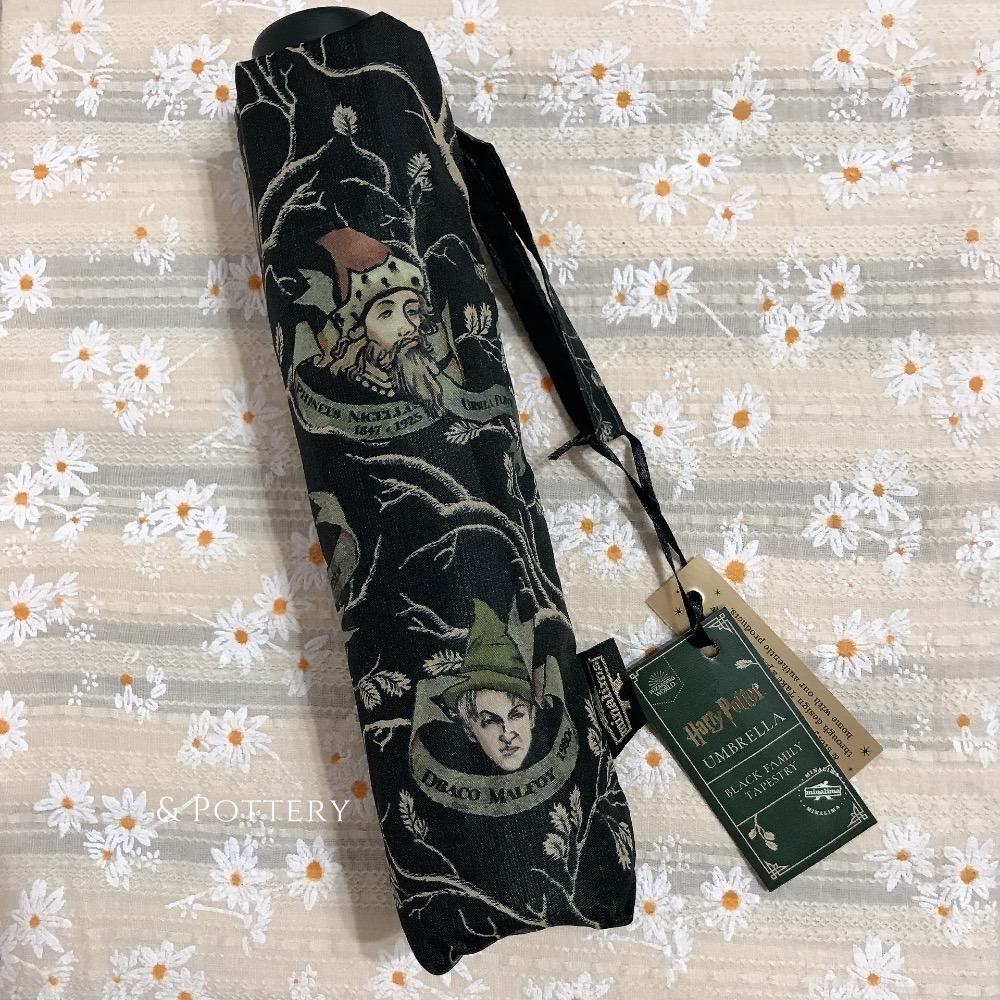 Harry Potter × MinaLima 布萊克家族樹掛毯折疊雨傘/陽傘 晴雨兩用 哈利波特-細節圖9